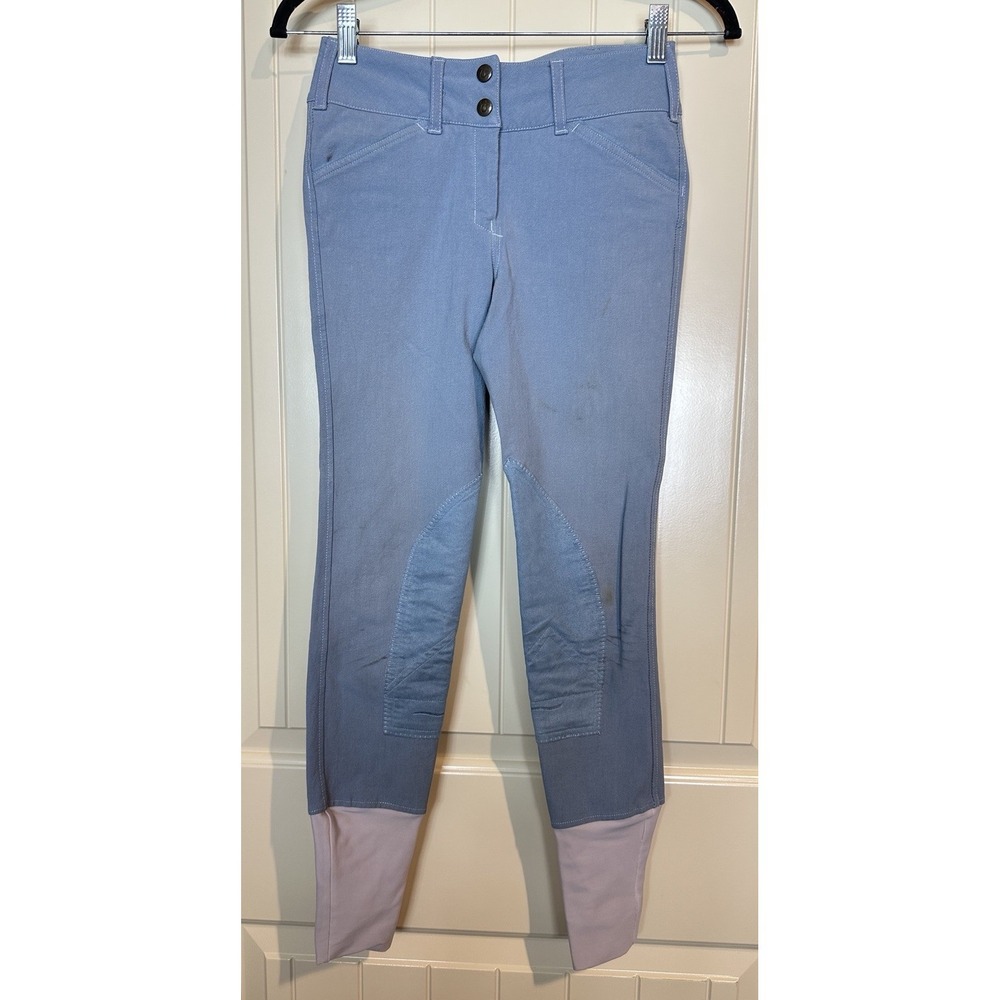 Tuffrider Breeches Womens Size 24 blue zStretch Jodhpurs Riding Pant Horse